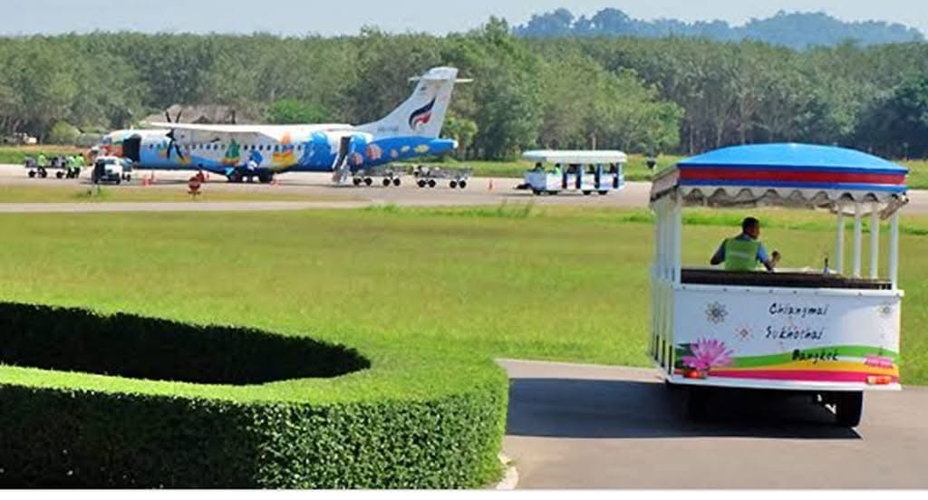 บางกอกแอร์เวย์สขยายรันเวย์สนามบินตราด รองรับเครื่องบินใหญ่ หนุนท่องเที่ยวโต