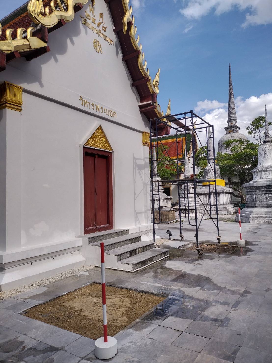 กำชับสำนักศิลปากรที่12นครศรีฯ ดูแลอนุรักษ์โบราณสถานวัดพระมหาธาตุ