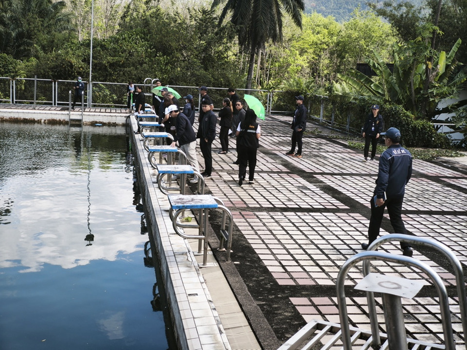 ปปท.เขต 8 ลงพื้นที่ตรวจ “สระว่ายน้ำทิ้งร้าง” สำนักงานท่องเที่ยวและกีฬาพังงา