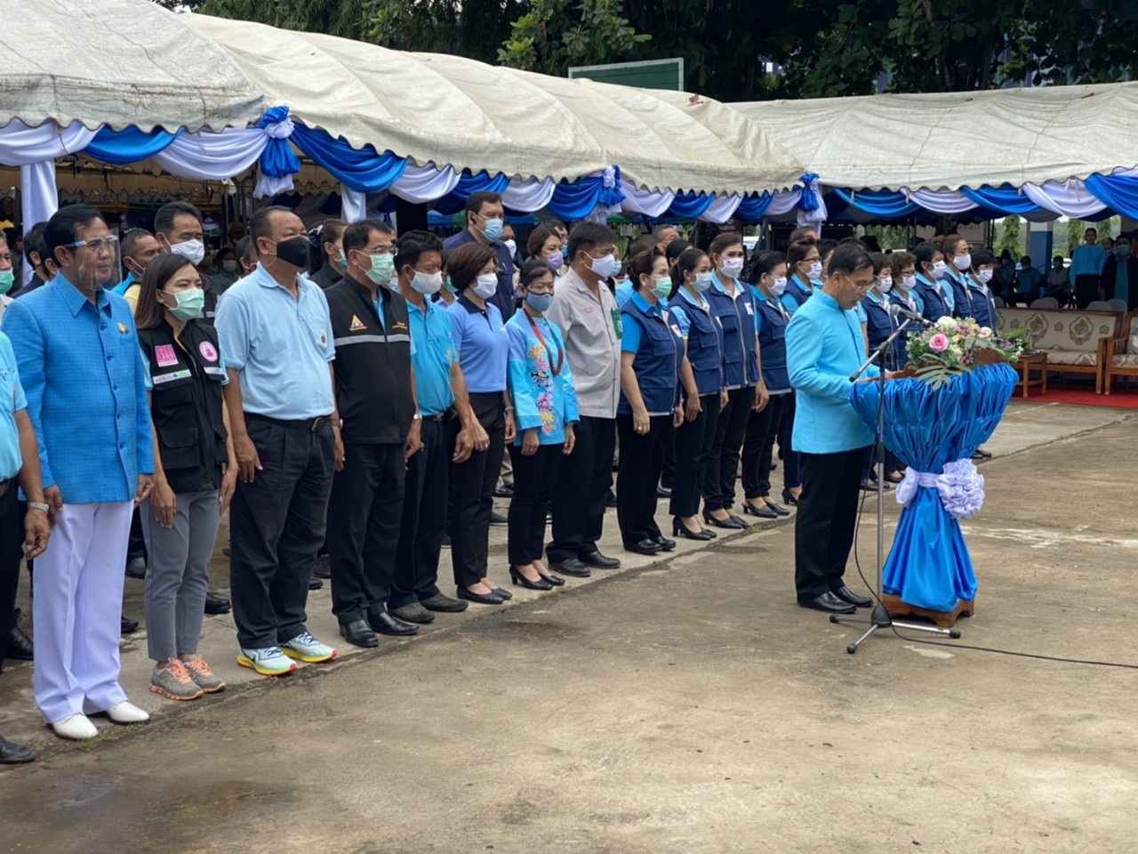 อบจ.ร่วมกับจังหวัดอุดรธานี จัดกิจกรรมโครงการ “บำบัดทุกข์ บำรุงสุข สร้างรอยยิ้มให้ประชาชน อ.บ้านผือ”