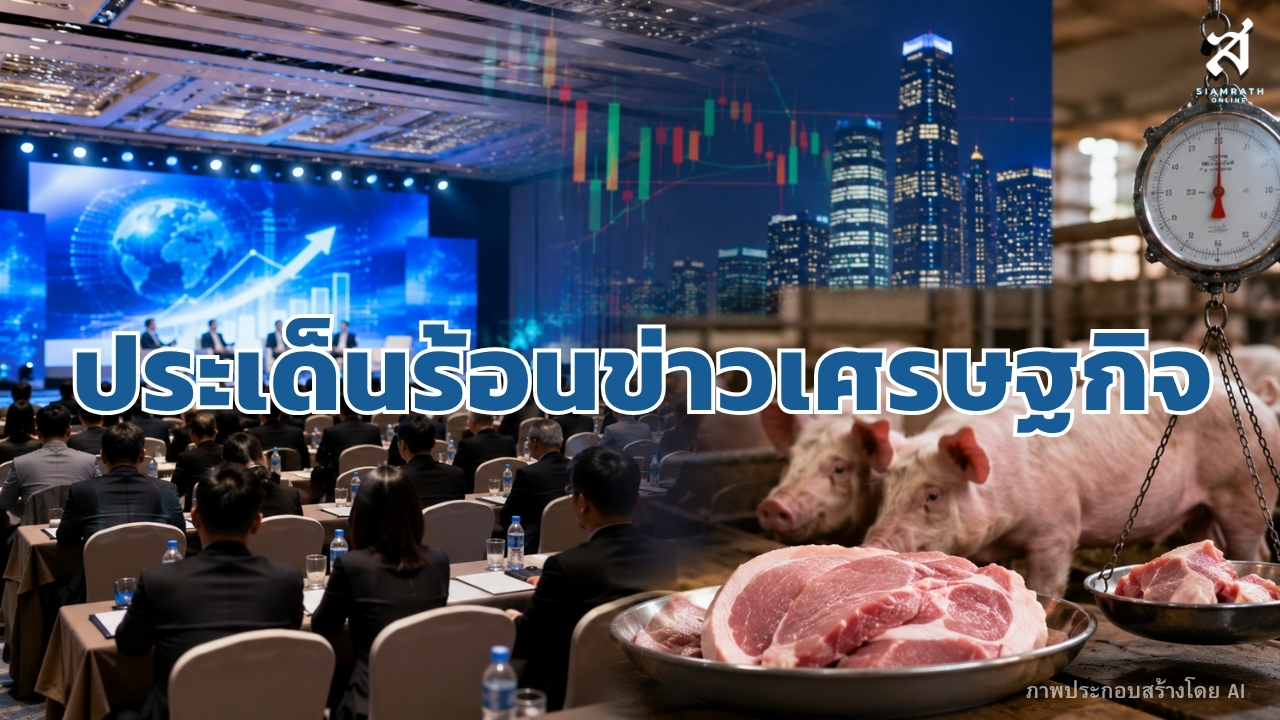 ประเด็นร้อนข่าวเศรษฐกิจ วันที่ 28 สิงหาคม 2569