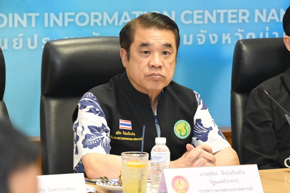 “สุริยะ” สั่งเฝ้าระวังลุ่มน้ำสายหลัก จับตา “น้ำยมตอนล่าง–ป่าสัก” ระดับน้ำเพิ่มสูงขึ้น
