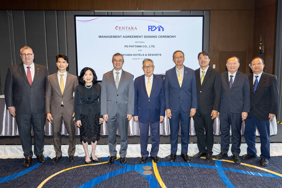 ร่วมลงนามสัญญาบริหาร “โรงแรม เซ็นทารา เจ้าหลาว แซนด์ดูนส์ รีสอร์ท จันทบุรี”