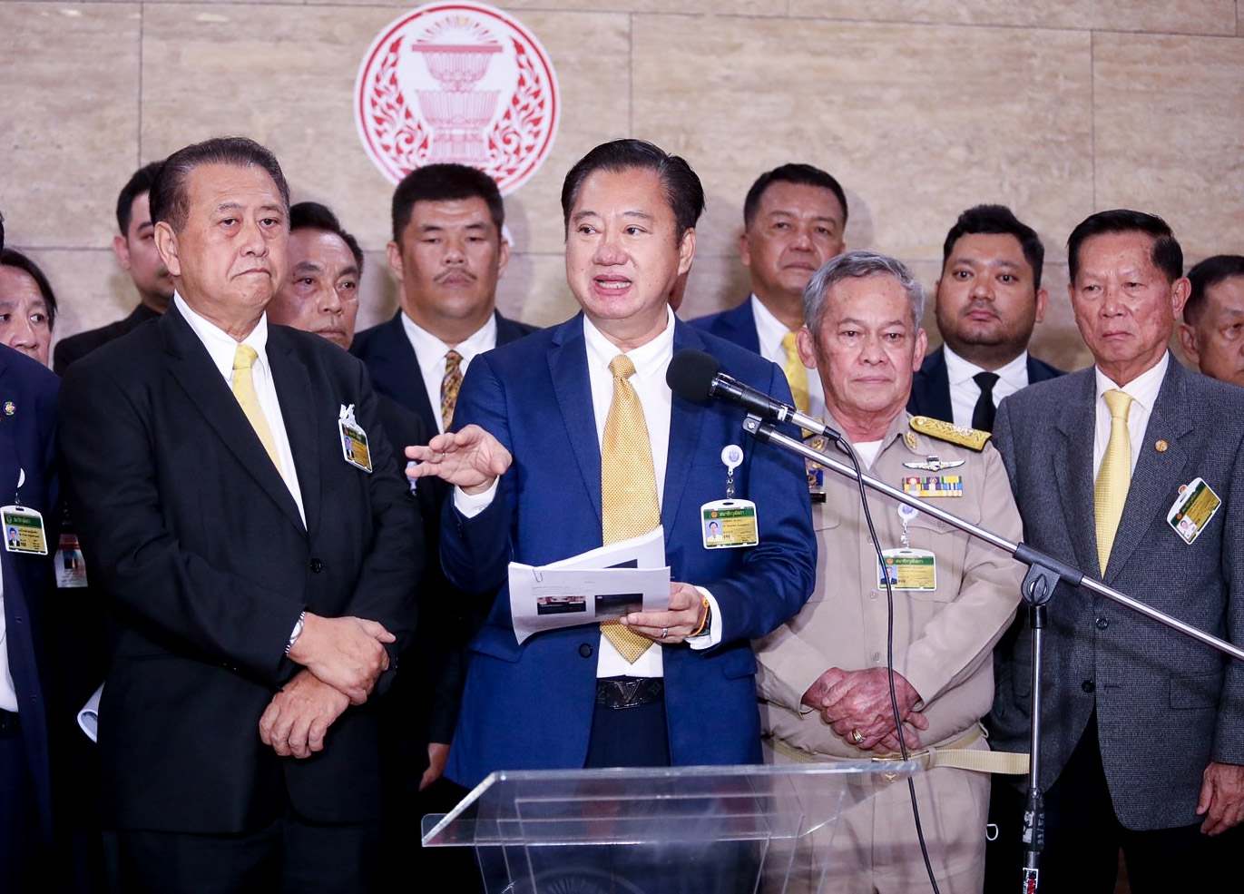 ส.ว.แถลงเอาคืนทางกฏหมายถูกข่มขู่คุกคาม หลังผลโหวตเลือกนายกฯ