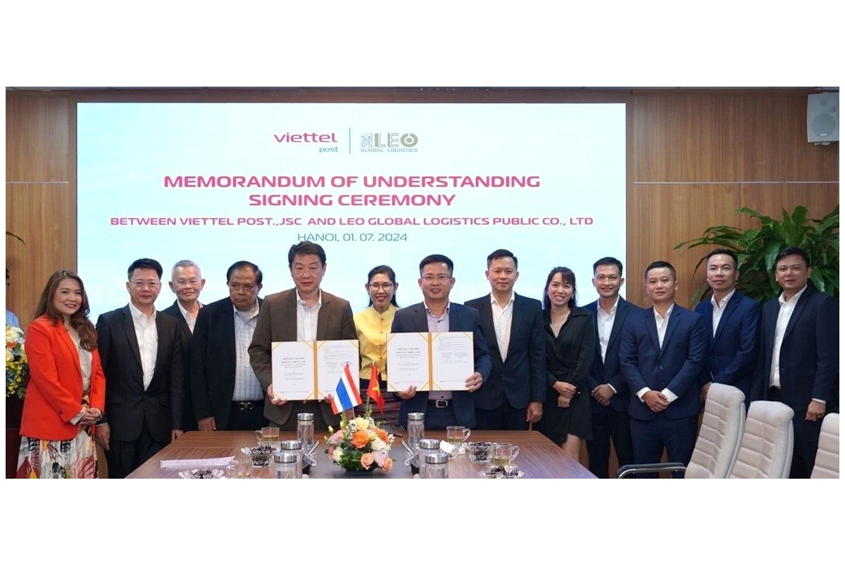 LEO จับมือ Viettel Post รุกบริการขนส่งข้ามพรมแดนไทย-เวียดนาม-จีน เพิ่มความแข็งแกร่งธุรกิจโลจิสติกส์แบบครบวงจร