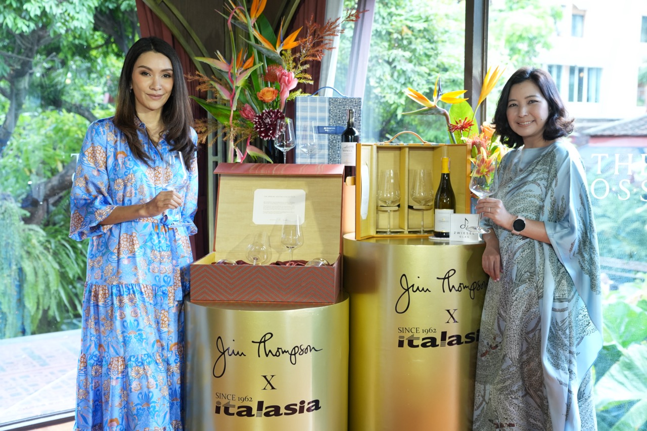 จิม ทอมป์สัน ชวนยกระดับโมเมนต์สุดพิเศษด้วยคอลเลกชันแก้วไวน์สุดเอ็กซ์คลูซีฟ