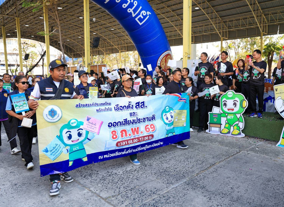 บุรีรัมย์เร่งรณรงค์โค้งสุดท้ายเลือกตั้ง หากชายแดนมีเหตุ พร้อมย้ายจุดลงคะแนน