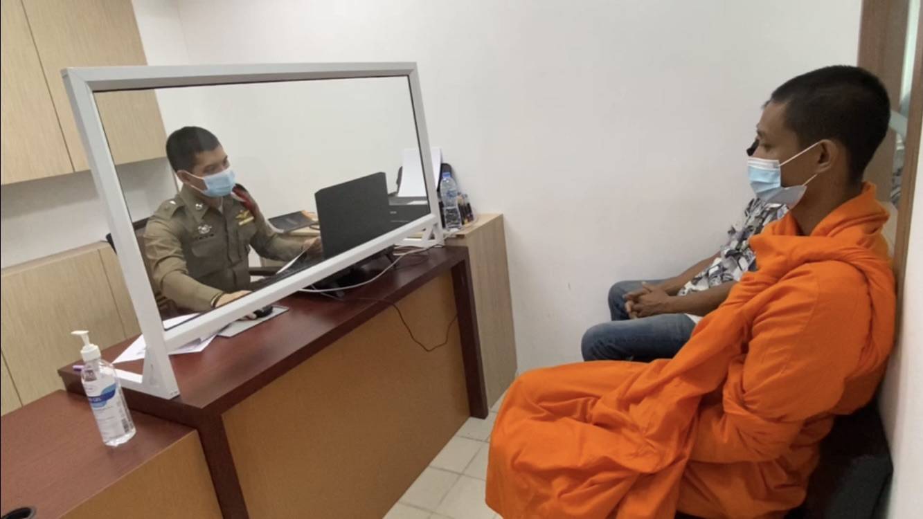 คืบหน้าโจรใจบาปตัดเศียร 'หลวงพ่อหิน' พระลูกวัดเข้าแจ้งความแล้ว