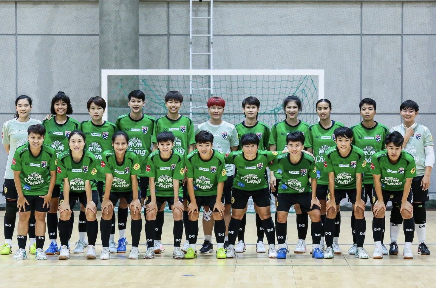 เปิดตัว 16 นักฟุตซอลหญิงทีมชาติไทย ลุยศึก NSDF Women's Futsal Championship 2024 ที่โคราช