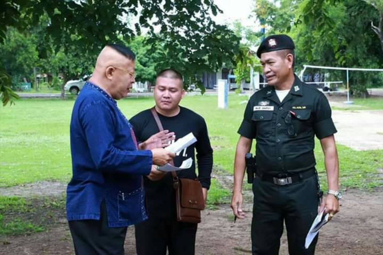 ผู้ว่าฯยโสธรลงพื้นที่ตรวจเยี่ยมโรงเรียนตำรวจตระเวนชายแดนบ้านศรีสวัสดิ์    