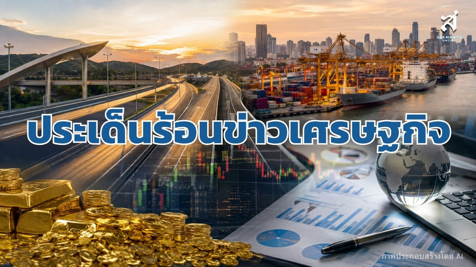 ประเด็นร้อนข่าวเศรษฐกิจ วันที่ 21 สิงหาคม 2569