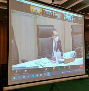 อบจ.ยโสธร-ทม.เมือง ประชุมผ่านระบบ Video Conference กับคณะกรรมาธิการวิสามัญพิจารณาร่างพระราชบัญญัติงบประมาณรายจ่ายประจำปีงบประมาณ 65