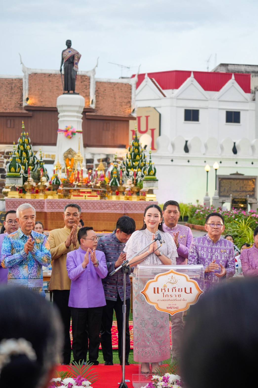 "แพทองธาร"เป็นประธานพิธีเปิดงาน“แห่เทียนโคราช ศาสตร์ศิลป์ถิ่นย่าโม” 