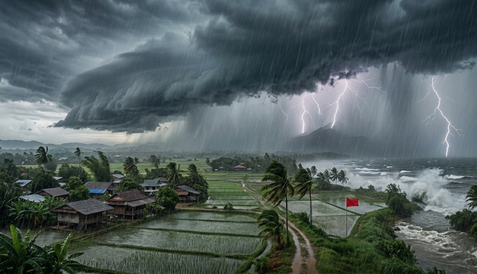 เตรียมรับมือ! กรมอุตุฯ เตือน "ฝนถล่มหนักถึงหนักมาก" 13-18 พ.ค. นี้ เสี่ยงน้ำท่วมฉับพลัน ทะเลคลื่นสูง 3 เมตร เรือเล็กงดออกจากฝั่ง
