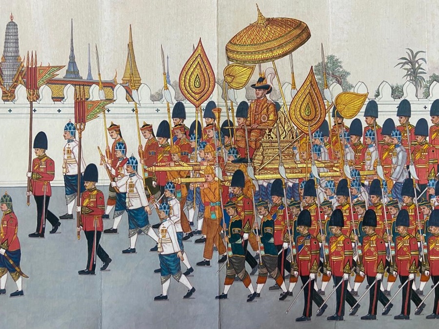 ร่วมชมภาพวาด “ช่างศิลป์ไทยเทิดไท้องค์ราชัน” นิทรรศการออนไลน์ช่างสิบหมู่