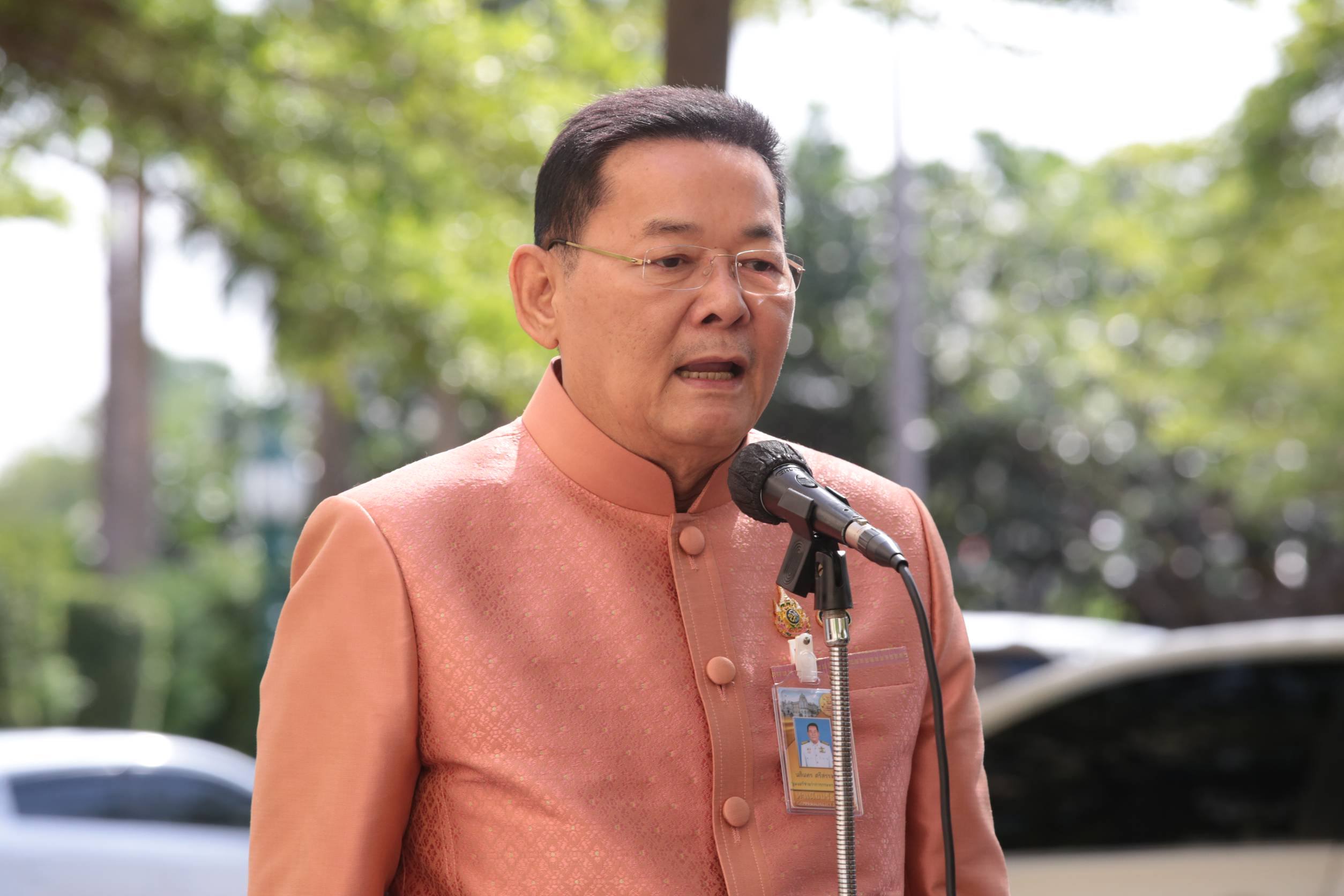 "นภินทร" ยํ้า ปรับครม.โควต้า "ภูมิใจไทย" รอฟัง "อนุทิน" คนเดียว ปัดตอบข่าวจับมือ "รทสช." หวังต่อรองเก้าอี้