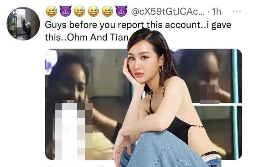 ว่อนทวิตเตอร์! "นักแสดงสาวช่อง8" เจอคนแอบอ้างรูปอมของลับ