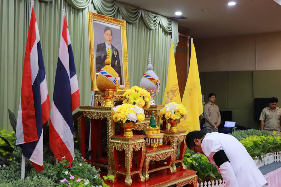 เขตดอนเมือง จัดพิธีถวายพระพรชัยมงคลพระบาทสมเด็จพระเจ้าอยู่หัว และถวายสัตย์ปฏิญาณเป็นข้าราชการที่ดี