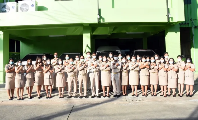 สนง.สหกรณ์ตรัง ประกาศเจตนารมณ์ "สุจริต โปร่งใส จังหวัดตรังใสสะอาด" 