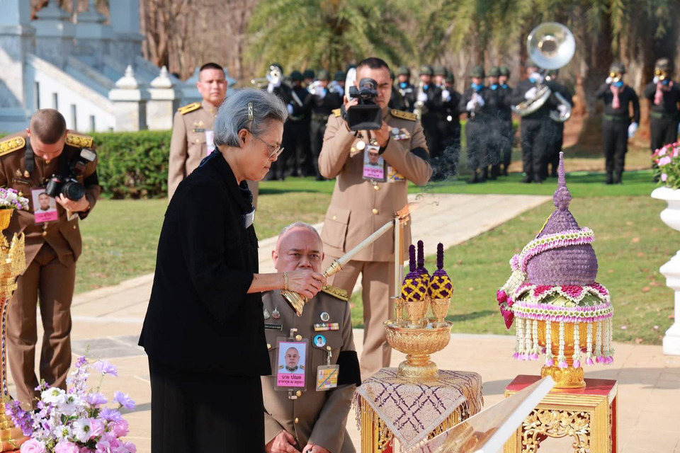 กรมสมเด็จพระเทพฯ เสด็จเปิดพระอนุสาวรีย์ เจ้าฟ้ากัลยาณิวัฒนา ณ สวนแม่-สวนลูก กาญจนบุรี 