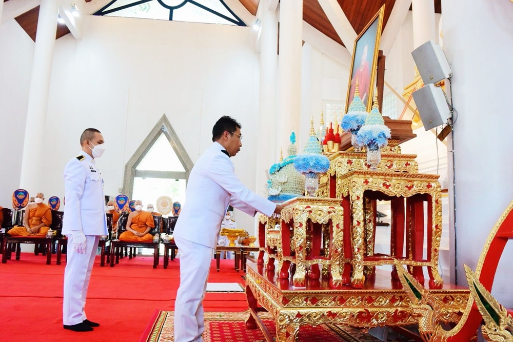 พ่อเมืองระยอง ทำพิธีเฉลิมฉลองเนื่องในวาระครบรอบ 100 ปี วันประสูติสมเด็จพระเจ้าพี่นางเธอ เจ้าฟ้ากัลยาณิวัฒนาฯ