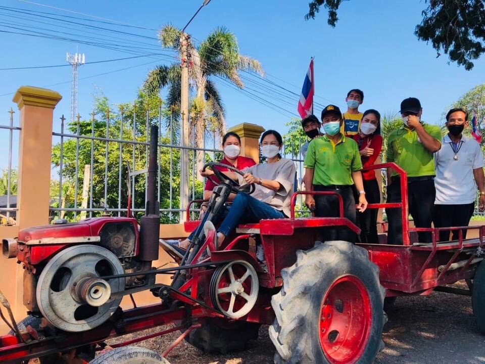สำนักงานพัฒนาชุมชนอำเภอแสวงหา ลงพื้นที่เก็บข้อมูลเส้นทางท่องเที่ยว "เที่ยวสุขใจ ไหว้พระอ่างทอง"