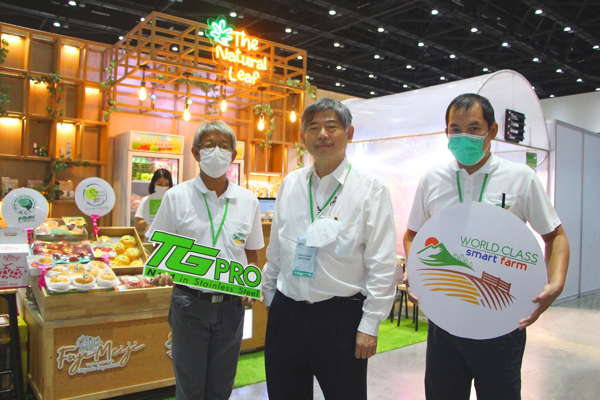 TGPRO ส่ง เวิลดคลาส สมาร์ท ฟาร์ม เข้าร่วมงาน Asia International Hemp Expo 2022