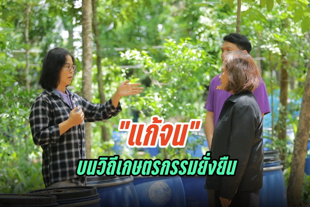 วิสาหกิจชุมชนเกษตรพอเพียงแบบผสมผสานบ้านนาอิน ร่วมใจแก้จน บนวิถีเกษตรกรรมยั่งยืน