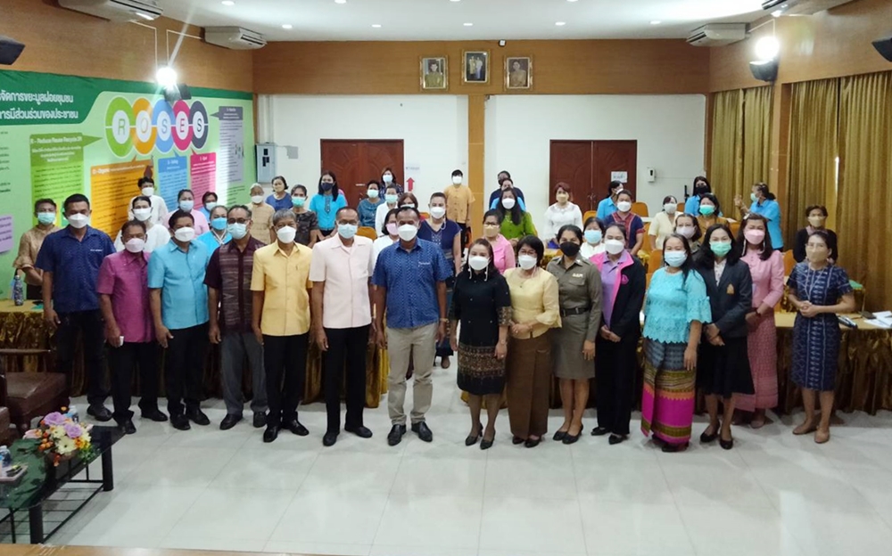 เทศบาล ต.ทับมา เปิดโครงการสตรีทับมาผู้นำการพัฒนาครอบครัวห่างไกลภัยสังคม เนื่องใน "วันสตรีสากล"