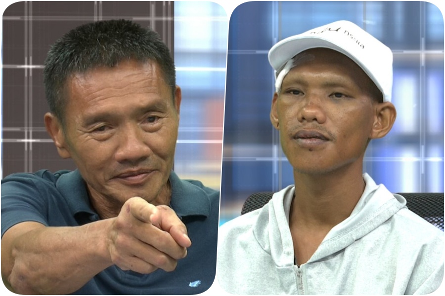 พีคแล้วพีคอีก! อดีตตำรวจ เผชิญหน้า "ชู้" หลังเตะปากแตกคาผ้าเหลือง อึ้ง! เมียตามชู้มานัดหย่ากลางรายการ  