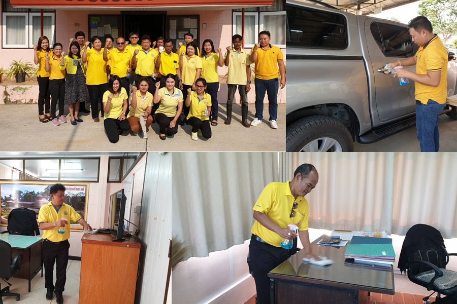 สสจ.ระนอง รวมพลัง จัดกิจกรรม Big Clean สู้ Covic-19