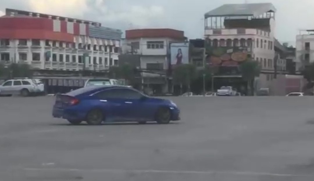 อุดรธานีเสียงดังลั่นทุ่งศรีเมืองนร​  ขับรถดริฟต์คนจวกยับ