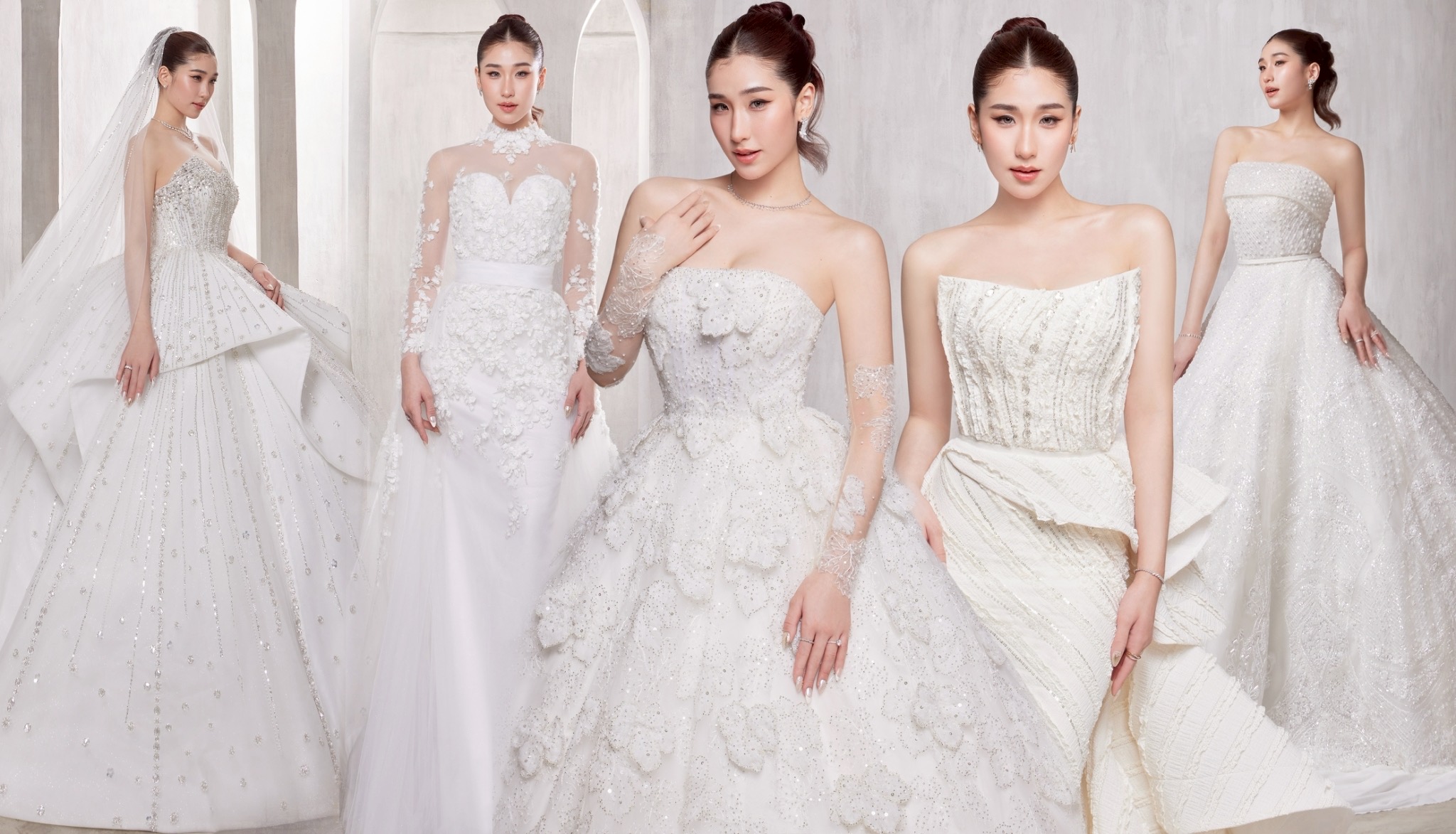 “เซย่า ทองเจือ” เปิดตัวชุดวิวาห์ในฝันของสาวเจนซี ในคอลเลกชัน “Les Fleurs de Versailles”