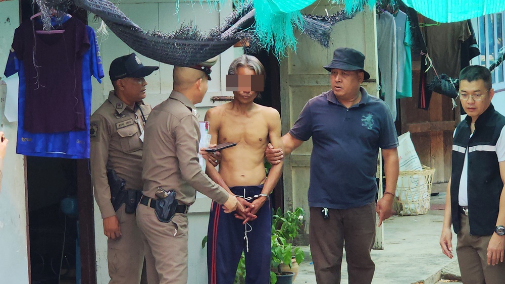 สุดทนชวนทะเลาะบ่อย! หนุ่มเมียนมาคว้ามีดแทงอกเมียดับคาซอยกลางชุมชนบ้านแหลม 