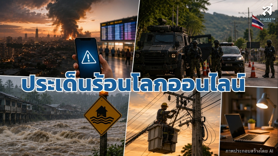 ประเด็นร้อนโลกออนไลน์ วันที่ 4 สิงหาคม 2569