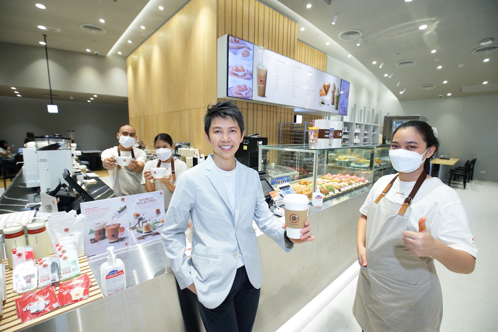 "ทรูคอฟฟี่" เปิดสาขาสุดชิค "ศูนย์ประชุมแห่งชาติสิริกิติ์"  โดดเด่น “Sustainability Merchandising Corner” 