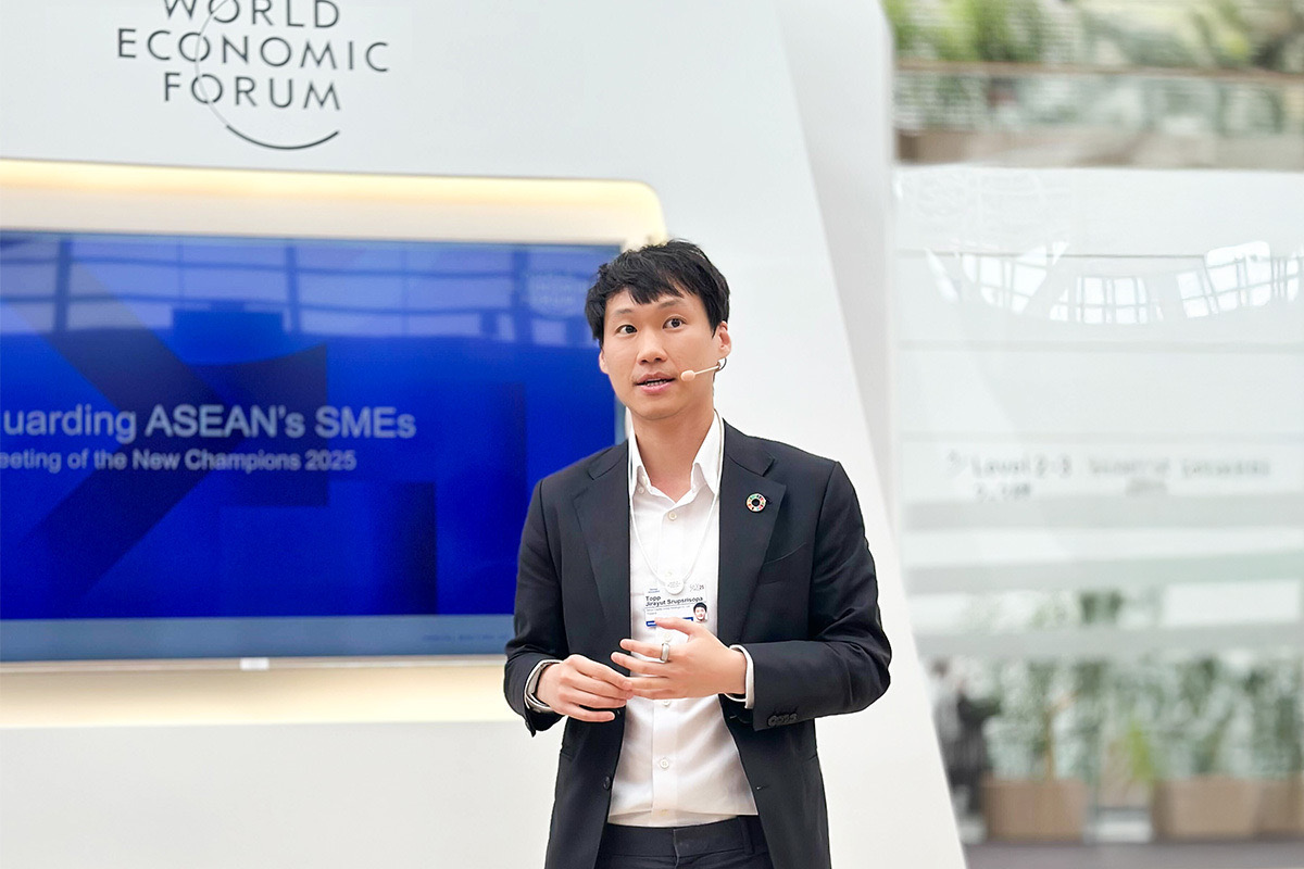 “ท๊อป จิรายุส” สรุป 5 ไฮไลท์เศรษฐกิจโลกจากเวทีประชุมผู้นำ Summer Davos 2025 