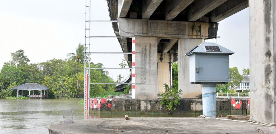ชป. ขยายผล Flood Marks เตือนภัยน้ำท่วมในลุ่มน้ำท่าจีน