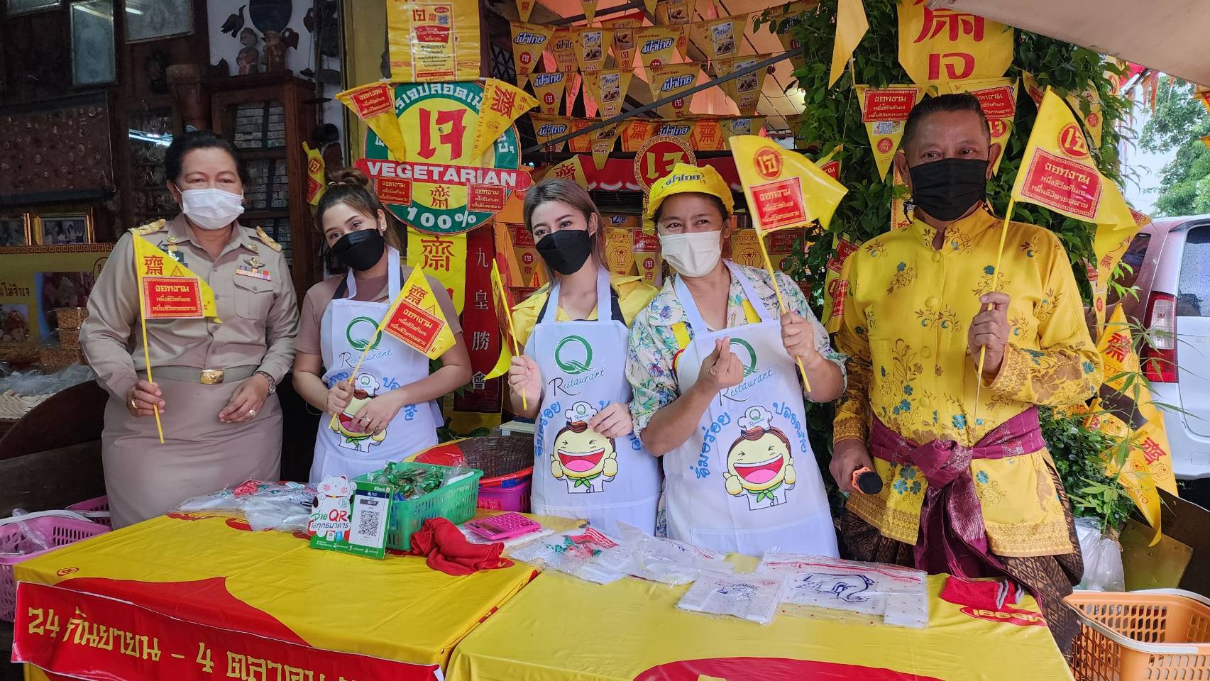 'ลพบุรี'จัดเทศกาลกินเจแบบไม่จำเจ นำวัตถุดิบพืชผักมาปรุงจำหน่ายในราคาถูก