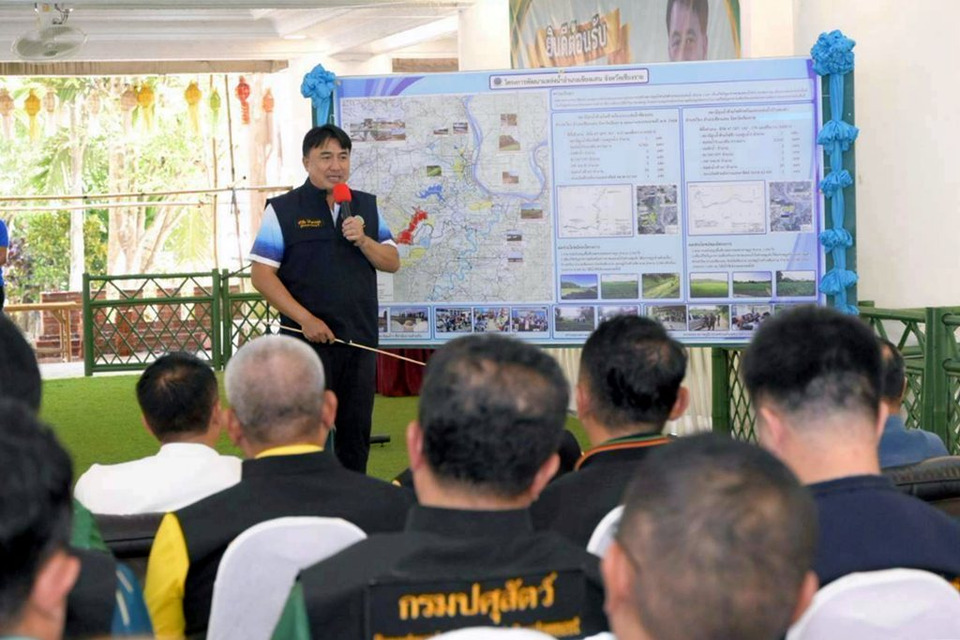 กรมชลฯ เดินหน้าโครงการสถานีสูบน้ำบ้านสบคำ รองรับน้ำเพื่อการเกษตร 1,500 ไร่ ตลอดปี