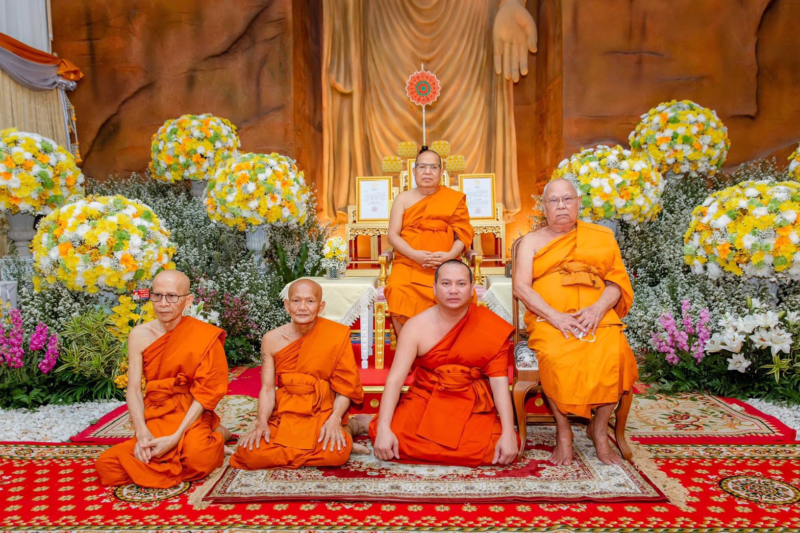 นครนายก แต่งตั้ง หลวงพี่ต่อ เป็นเจ้าอาวาสวัดมณีวงศ์รูปใหม่ ศิษยานุศิษย์ร่วมมุทิตา