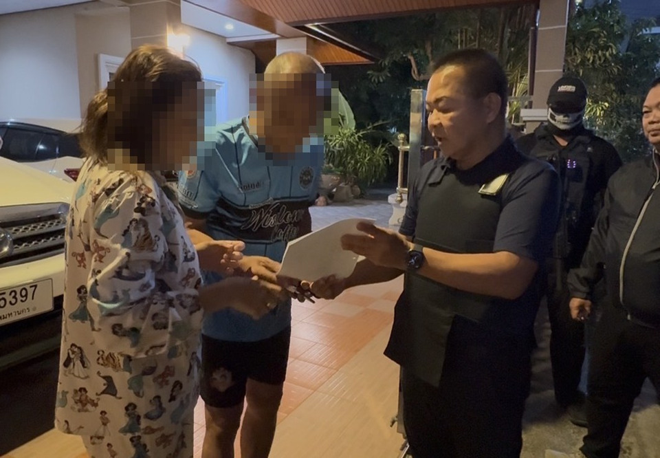 ตำรวจสืบภาค 9 รวบผู้ต้องหาจัดหามือปืน ตามหมายศาลพัทลุง คดีฆ่ากำนันยอง ผู้สมัครนายก อบต.
