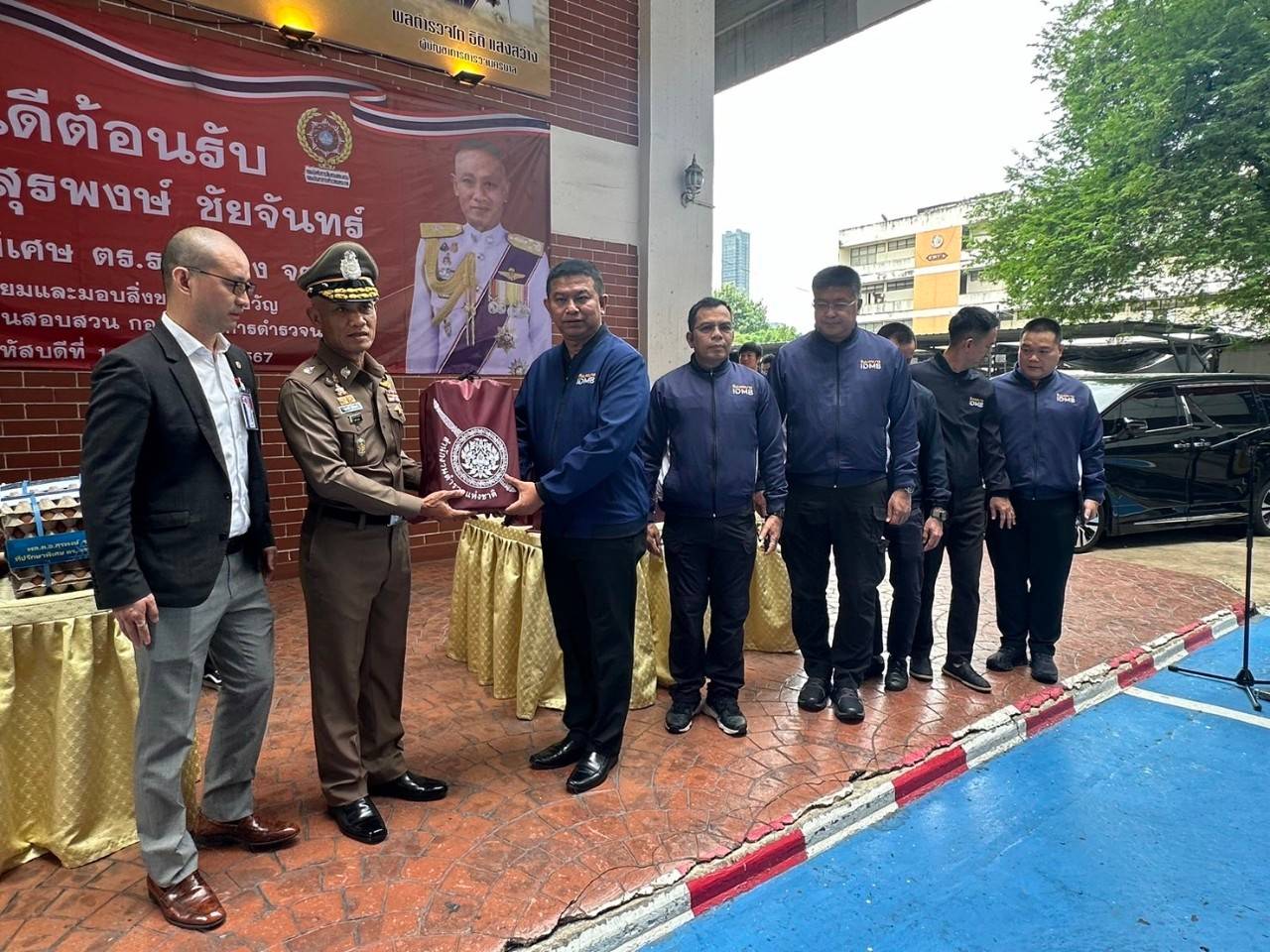 ที่ปรึกษาพิเศษ ตร.เยี่ยมบำรุงขวัญและติดตามการปฏิบัติงานของหน่วยตามนโยบาย ผบ.ตร.ที่ บก.สส.บช.น.