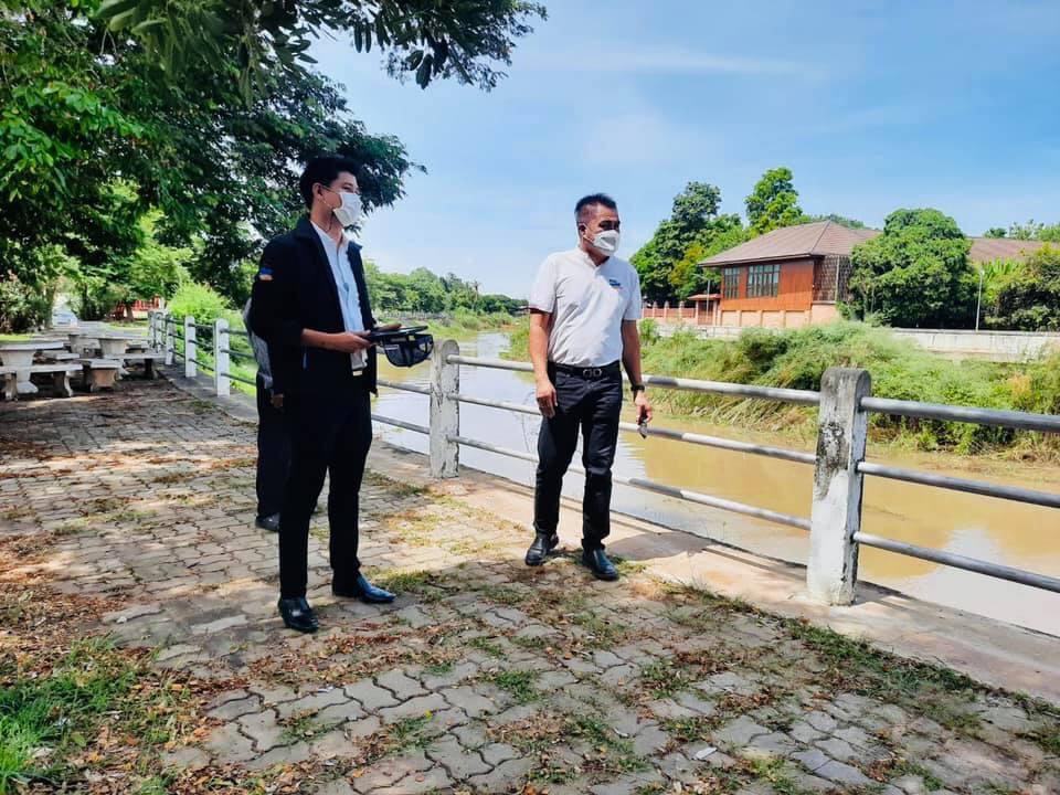 โครงการส่งน้ำและบำรุงรักษายางมณี  ดำเนินการกำจัดวัชพืชผักตบชวาและวัชพืชในแม่น้ำน้อย 