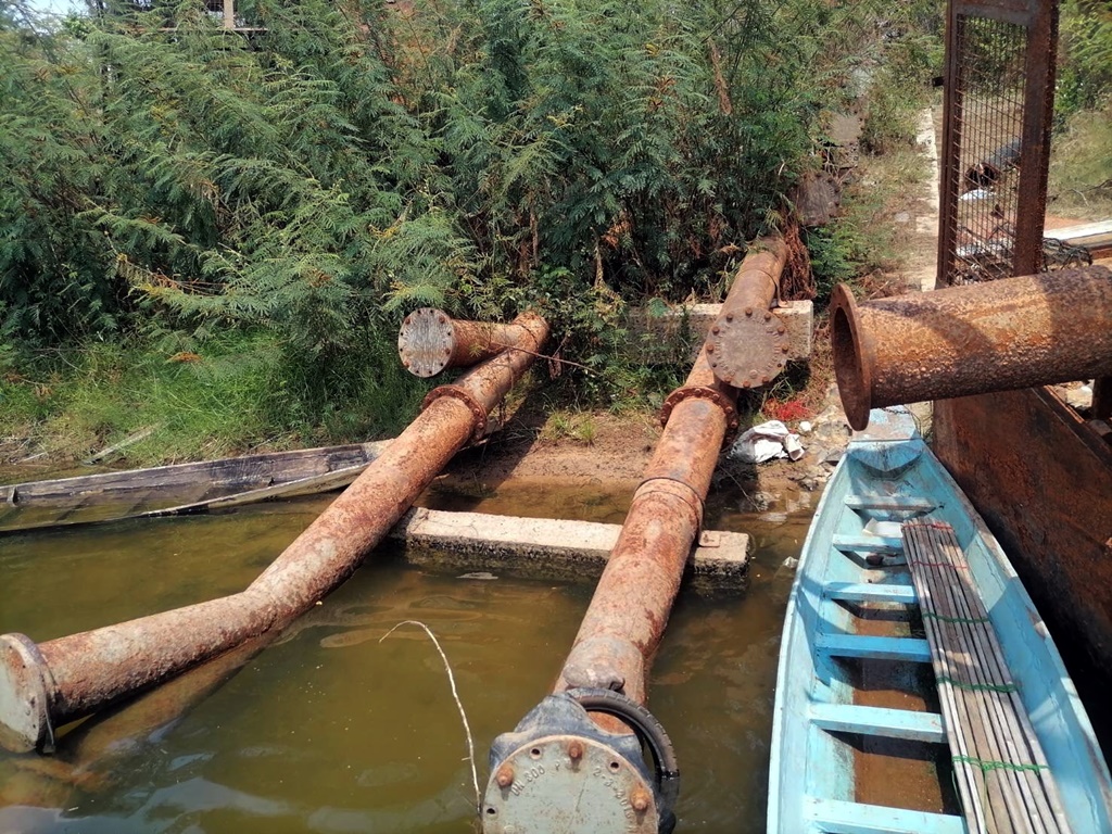 กรมชลฯ ถกท้องถิ่นศรีสะเกษ เร่งซ่อมสถานีสูบน้ำบ้านส้มป่อยใหญ่