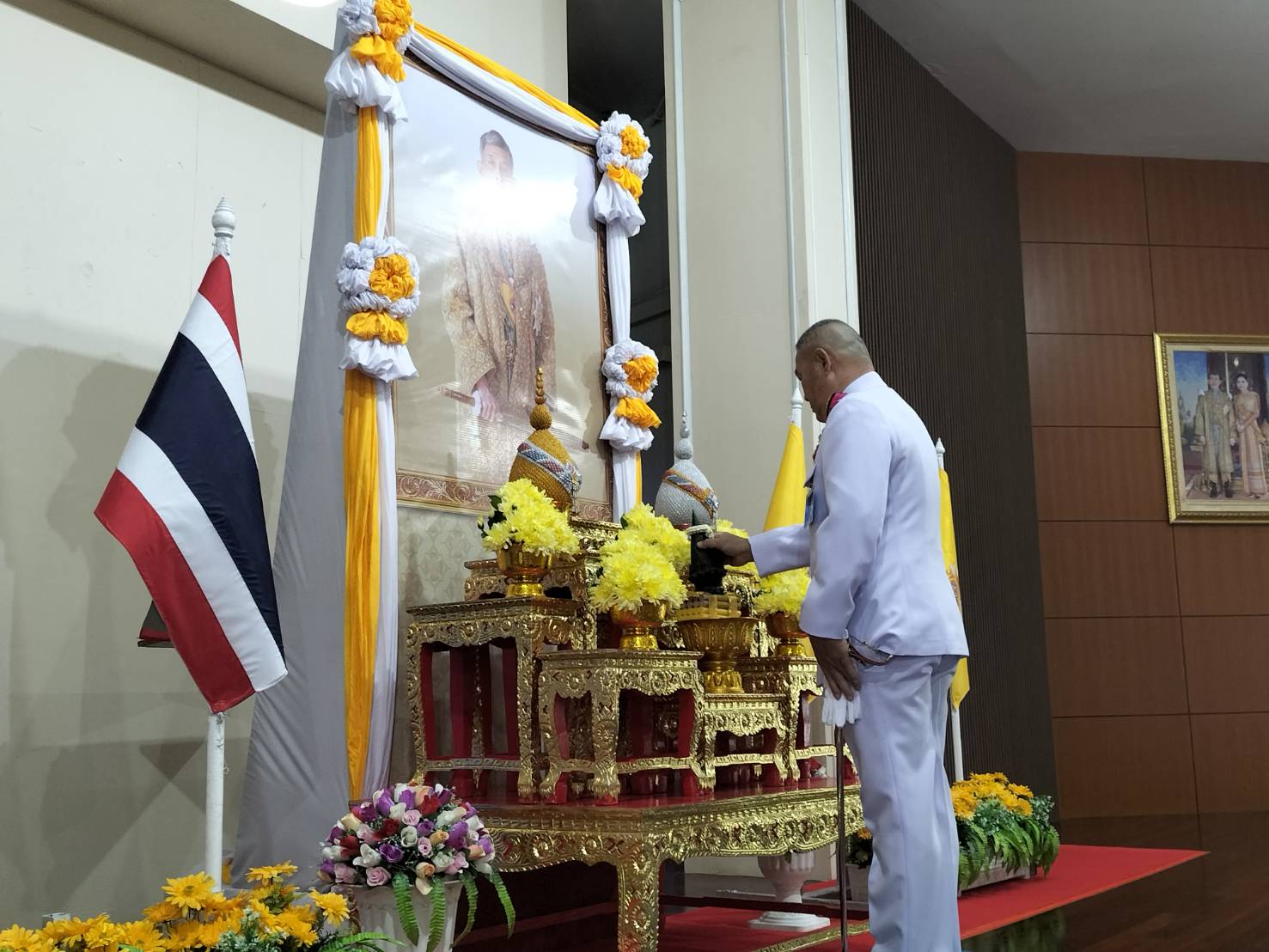 ศูนย์การบินทหารบกประกอบพิธีถวายพระพรชัยมงคลเนื่องในโอกาสวันเฉลิมพระชนมพรรษาในหลวงรัชกาลที่ 10 