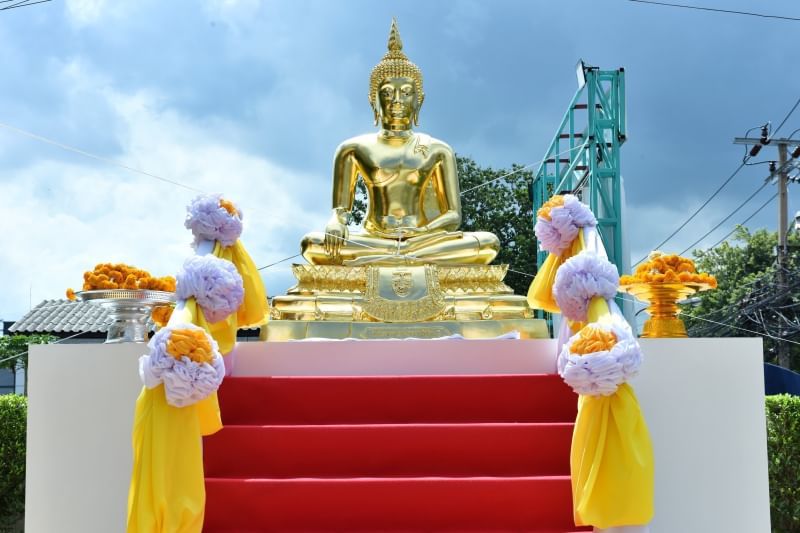 ดอนเมือง จัดพิธีพุทธาภิเษก “พระพุทธนคราภิรักษ์” พระพุทธรูปประจำเขต