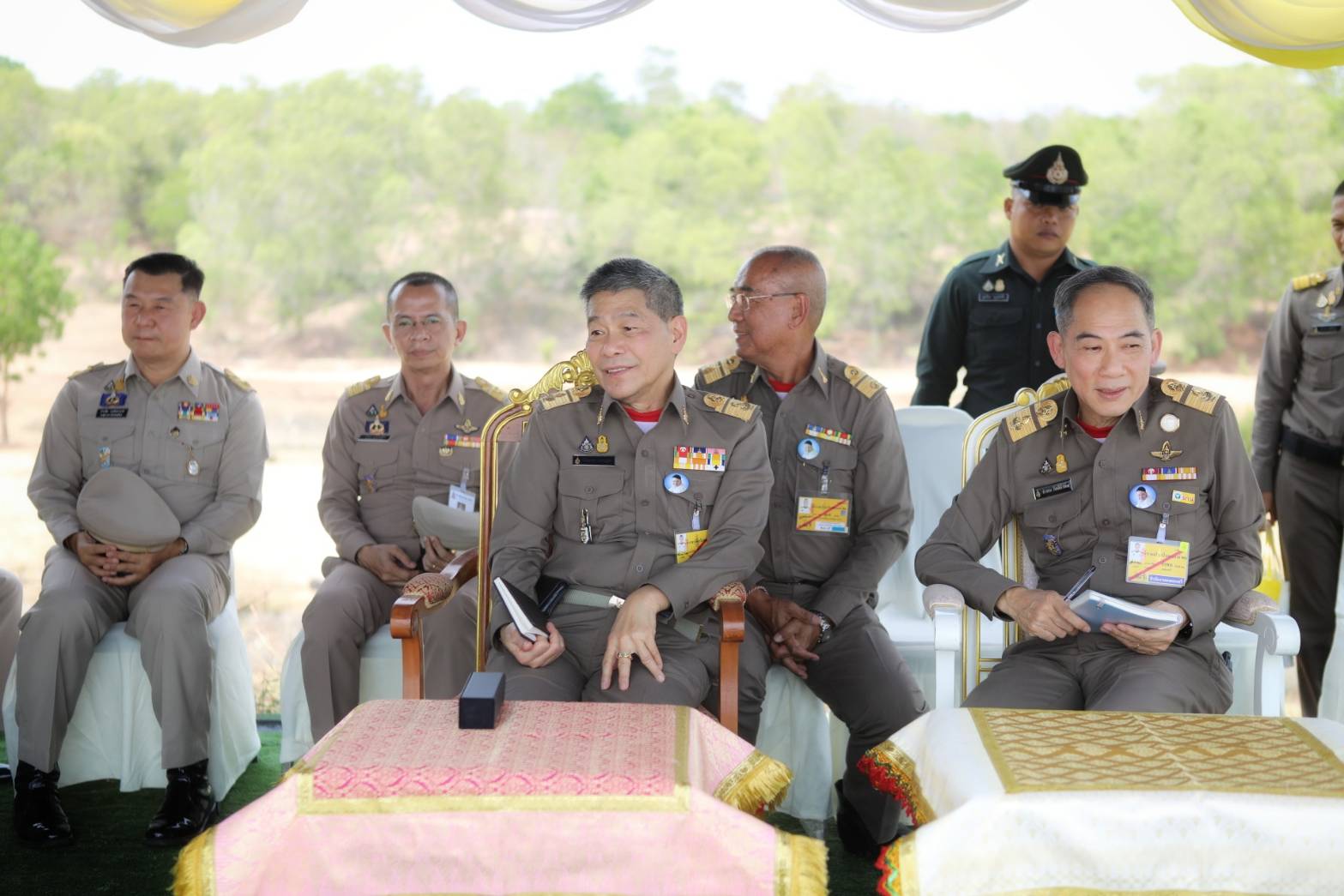 องคมนตรี ติดตามโครงการพัฒนาด้านแหล่งน้ำอันเนื่องมาจากพระราชดำริในพื้นที่ภาคตะวันออกเฉียงเหนือ 