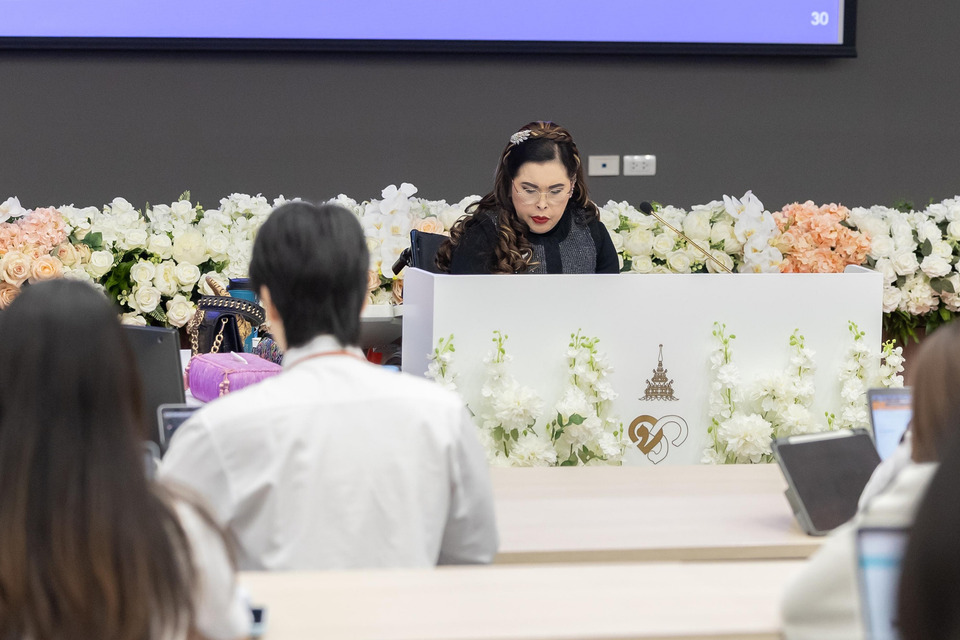 กรมพระศรีสวางควัฒนฯ ทรงบรรยายพิเศษ เรื่อง "การเกิดโรคมะเร็ง" พระราชทานแก่ นศ.แพทย์ปี 3 รุ่นที่ 4 เป็นครั้งที่สอง