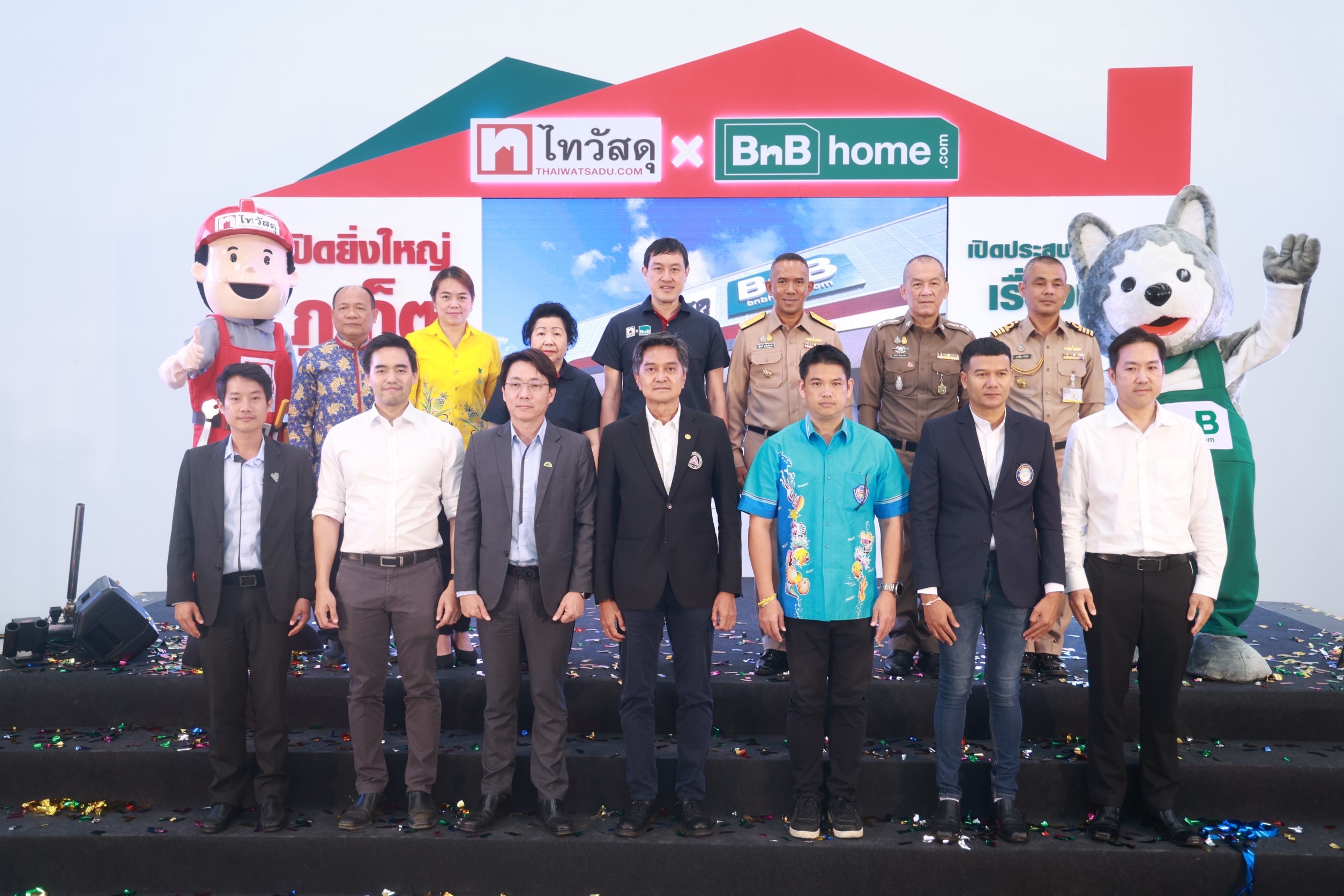 เปิดสาขาไทวัสดุ x บีเอ็นบี โฮม ภูเก็ต ตอกย้ำดีมานด์ก่อสร้างครอบคลุมทั่วจังหวัด รับ ศก.ท่องเที่ยวฟื้นตัว